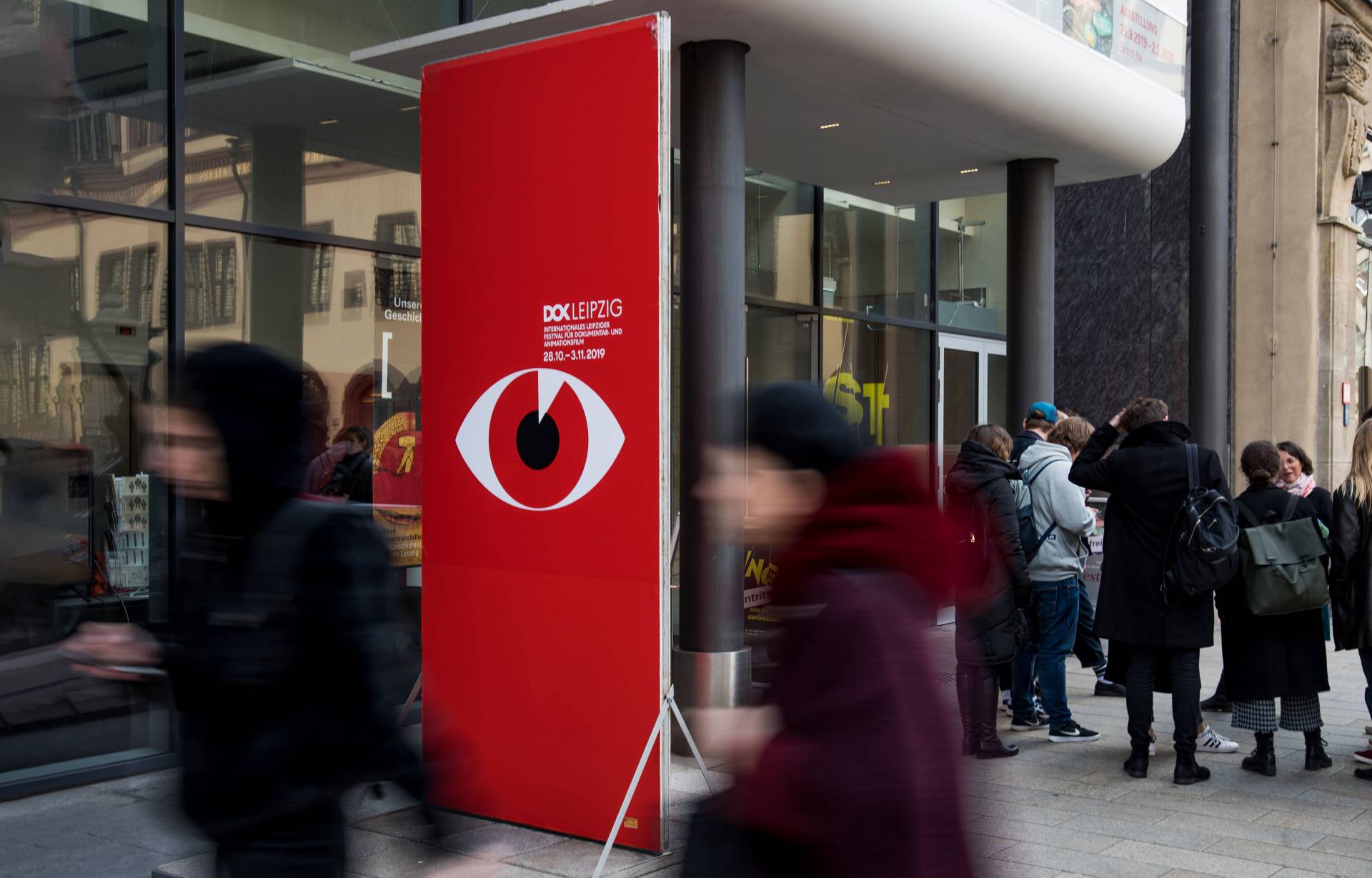 Key Visual und Visuelle Identität DOK Leipzig 2019