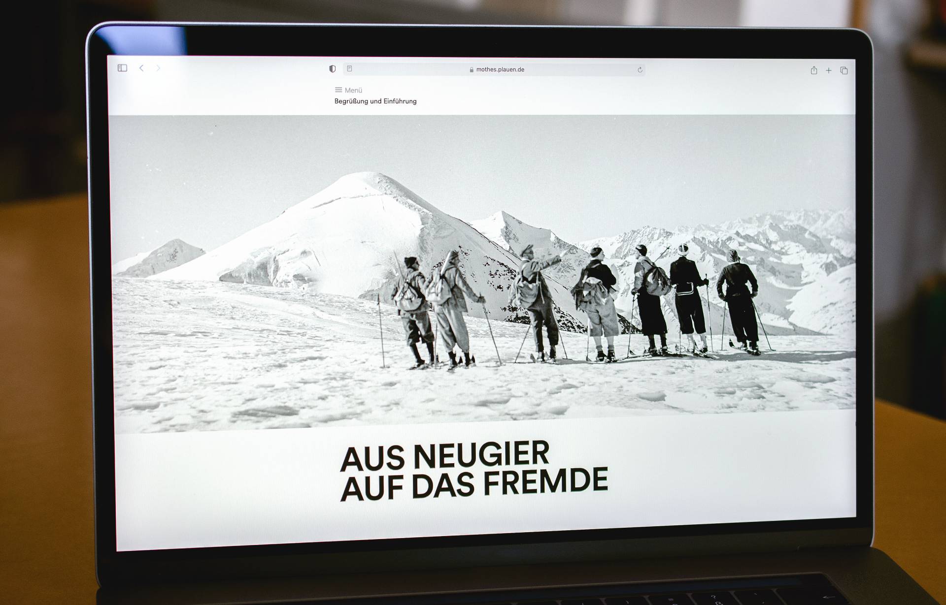 Website: Aus Neugier auf das Fremde | Auftraggeber: Leopoldina – Nationale Akademie der Wissenschaften, Halle